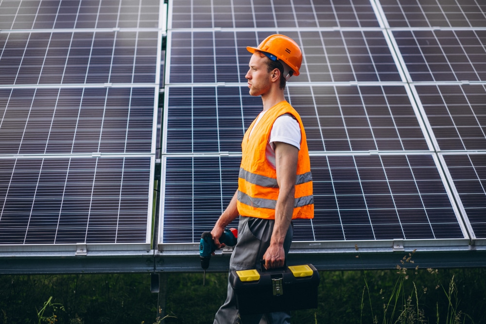 test de livraison sur centrale solaire