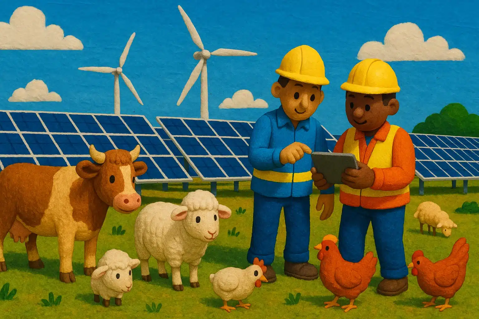 Audit sur une centrale photovoltaïque au sol avec recherche d'erreurs après orage de grêle